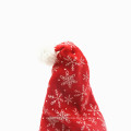 Christmas Hat Decorated With Snowflakes